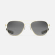 23k Gold & Non-Polarized Coastal Gray Gradient Nylon Lens