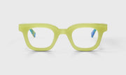 17 - Lime Green Front with Teal and Green Chop Temples