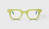 [17 - Lime Green Front with Teal and Green Chop Temples]