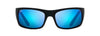 [Blue Hawaii Lenses, Black Matte Rubber Frame]