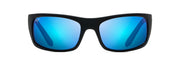 Blue Hawaii Lenses, Black Matte Rubber Frame