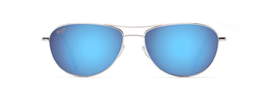 [Blue Hawaii Lenses, Silver Frame]