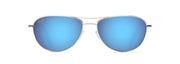 Blue Hawaii Lenses, Silver Frame