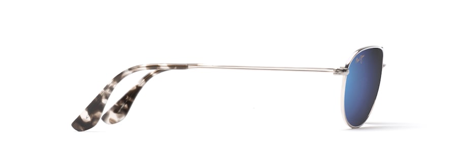 [Blue Hawaii Lenses, Silver Frame]