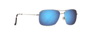 Blue Hawaii Lenses, Silver Frame