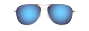 Blue Hawaii Lenses, Silver Frame