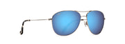 Blue Hawaii Lenses, Silver Frame