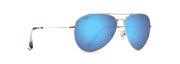 Blue Hawaii Lenses, Silver Frame