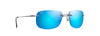 [Blue Hawaii Lenses, Gunmetal Frame]