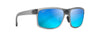 [Blue Hawaii Lenses, Translucent Matte Grey Frame]