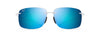 [Blue Hawaii Lenses, Crystal Matte Frame]