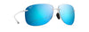 [Blue Hawaii Lenses, Crystal Matte Frame]