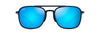 [Blue Hawaii Lenses, Matte Blue Frame]