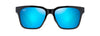 [Blue Hawaii Lenses, Shiny Black Frame]