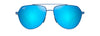 [Blue Hawaii Lenses, Matte Transparent Blue Frame]