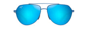 Blue Hawaii Lenses, Matte Transparent Blue Frame