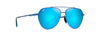 [Blue Hawaii Lenses, Matte Transparent Blue Frame]