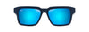 [Blue Hawaii Lenses, Matte Dark Blue Frame]