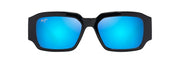 Blue Hawaii Lenses, Shiny Black Frame