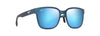 [Blue Hawaii Lenses, Matte Teal-Blue Frame]