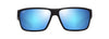 [Blue Hawaii Lenses, Matte Black Frame]