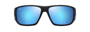 Blue Hawaii Lenses, Matte Black Frame