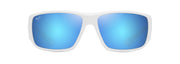 Blue Hawaii Lenses, Matte White Frame