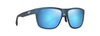 [Blue Hawaii Lenses, Matte Teal-Blue Frame]