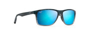 Blue Hawaii Lenses, Blue Black Stripe Fade Frame