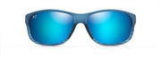 Blue Hawaii Lenses, Blue Black Stripe Frame