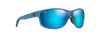 [Blue Hawaii Lenses, Blue Black Stripe Frame]