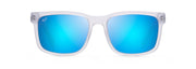 Blue Hawaii Lenses, Matte Crystal With Dark Grey Tips Frame