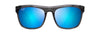 [Blue Hawaii Lenses, Dark Translucent Grey Frame]