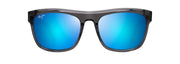 Blue Hawaii Lenses, Dark Translucent Grey Frame