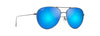 [Blue Hawaii Lenses, Dove Grey Frame]