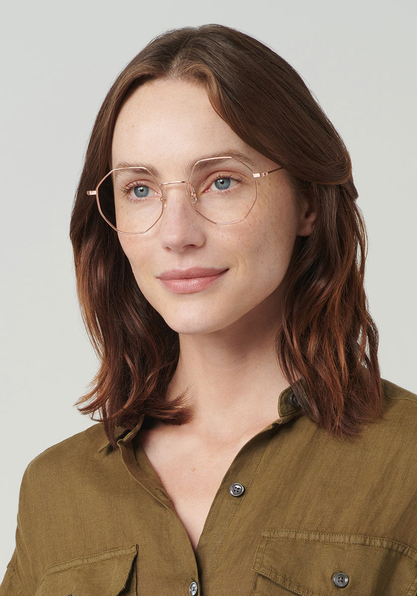 [Rose Gold + Matte Oyster]