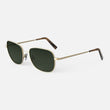 23k Satin Gold & Evergreen Polarized Gradient Nylon Lens