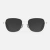 [Satin Silver & Coastal Gray Polarized Gradient Nylon Lens]