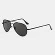 Matte Black & American Gray Polarized Glass Lens