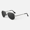 [Gunmetal & American Gray Polarized Glass Lens]