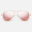 22k Rose Gold & Rose Gold Polarized Mirror Nylon Lens