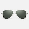 [23k White Gold & AGX Polarized Glass Lens]