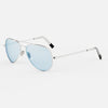 [23k White Gold & Blue Hydro Non-Polarized Glass Lens]