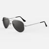 [Matte Chrome & American Gray Polarized Glass Lens]