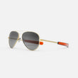 23k Gold & Coastal Gray Gradient Nylon Non-Polarized Lens