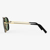 [23k Gold & Matte Onyx Inlay & AGX Polarized Nylon Lens]