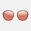 22k Rose Gold & Rose Tortoise Inlay & Rose Gold Polarized Nylon Lens