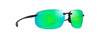 [Mauigreen® Lenses, Translucent Matte Grey Frame]