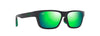 [Mauigreen® Lenses, Matte Black Frame]