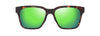 [Mauigreen® Lenses, Matte Dark Havana Frame]